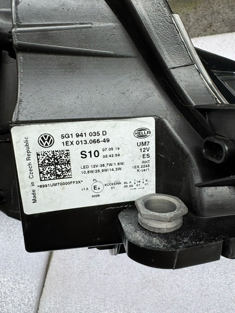 Frontscheinwerfer VW Golf VII 5G1941035D Full LED Links Scheinwerfer Headlight SCH3227251424je