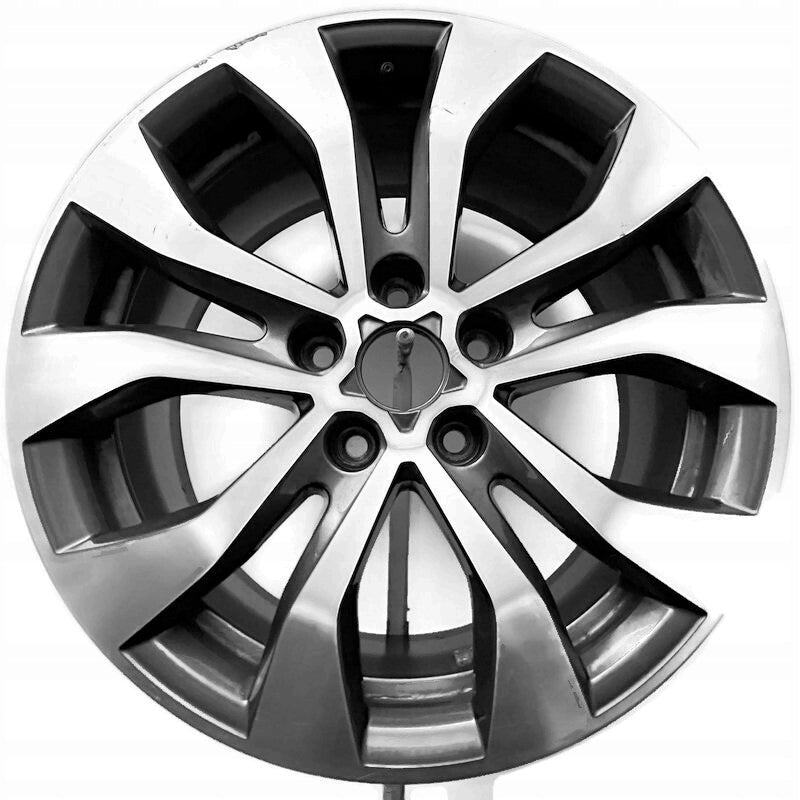 1x Alufelge 17 Zoll 7.0" 4x114.3 43ET Glanz Graphit 403007202 Mg Megane 1 Iv