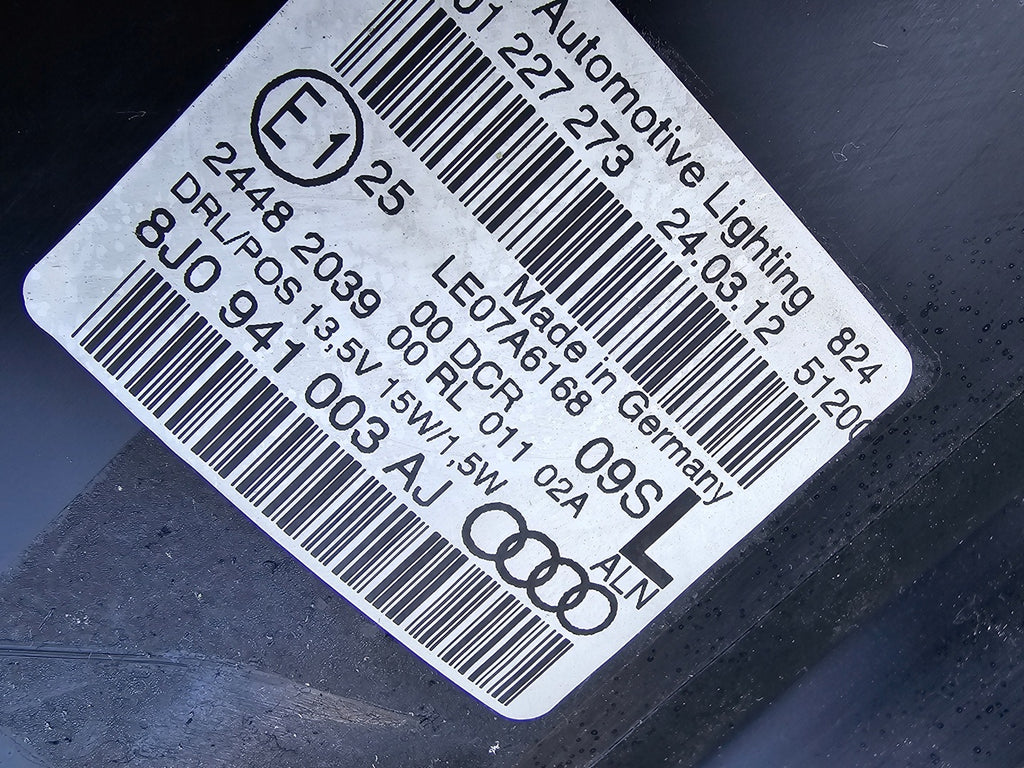 Frontscheinwerfer Audi Tt 8J0941003AJ LED Links Scheinwerfer Headlight SCH3208836931ub