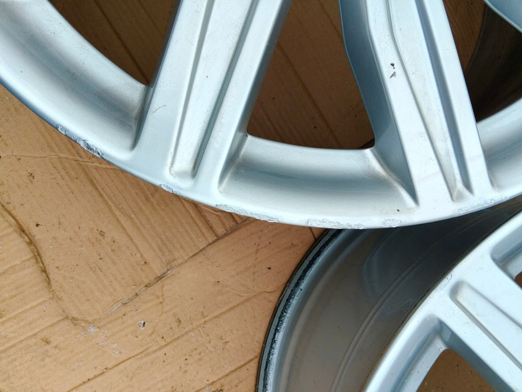 4x Alufelge 19 Zoll 8.0" 5x112 39ET Glanz Silber 4K0601025M Audi Rim Wheel FEL1686435187lc