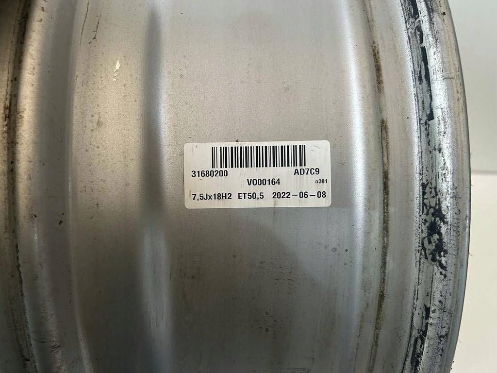 1x Alufelge 18 Zoll 31680200 Volvo V60 S60 Rim Wheel FEL8765592435ib