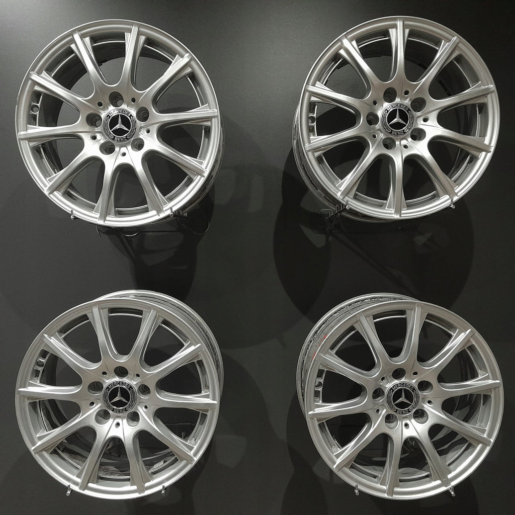 4x Alufelge 16 Zoll 6.5" 5x112 38ET A2054012400 Mercedes-Benz W176 W177 FEL2075864481bt