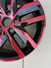 Load image into Gallery viewer, 1x Alufelge 17 Zoll 6.0" 5x112 50ET Glanz Schwarz 2K5601025K VW Caddy Rim Wheel FEL4859519371ul