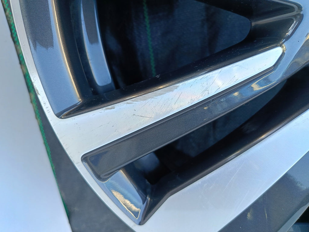 1x Alufelge 19 Zoll 7.0" 5x108 38ET 9809685477 Peugeot 3008 Rim Wheel