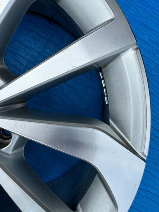 1x Alufelge 17 Zoll 7.0" 5x112 45ET Glanz Schwarz 2GA601025AG VW Rim Wheel FEL8814621807mi