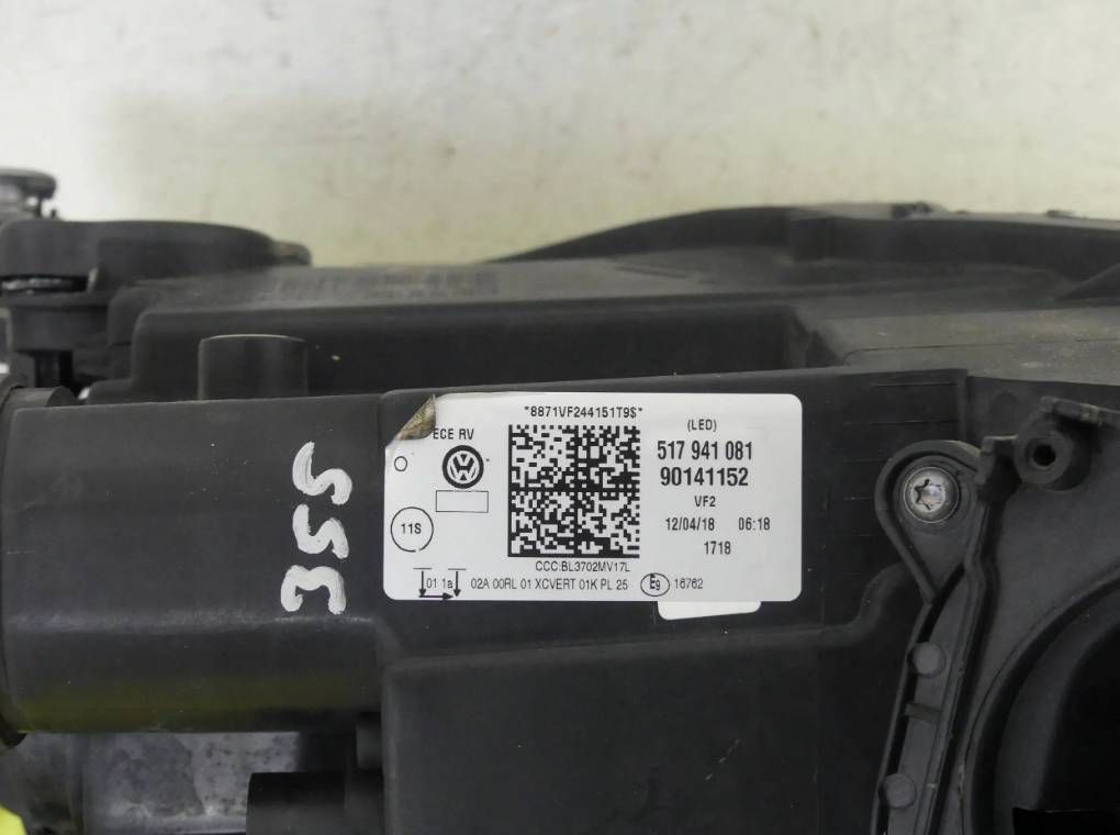 Frontscheinwerfer VW Sportsvan 517941081 Full LED Links Scheinwerfer Headlight