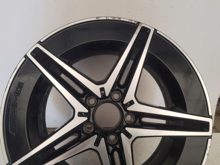 1x Alufelge 18 Zoll 8.0" 5x112 58ET A2064016600 Mercedes-Benz W206 Rim Wheel FEL6378263630hm