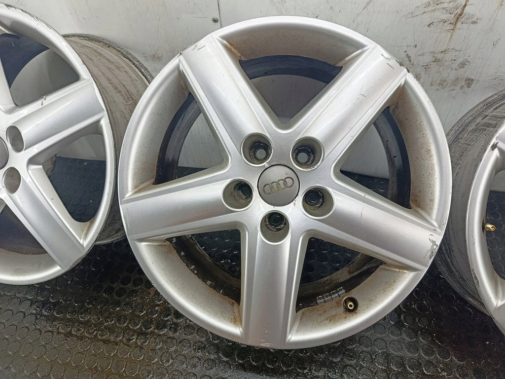 4x Alufelge 17 Zoll 7.5" 5x112 45ET 4F0601025AF Audi A6 C6 Rim Wheel FEL8439451010mg