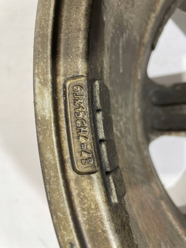 1x Alufelge 15 Zoll 6.5" 4x100 43ET 8200147836 Renault Megane 1 Twingo Clio