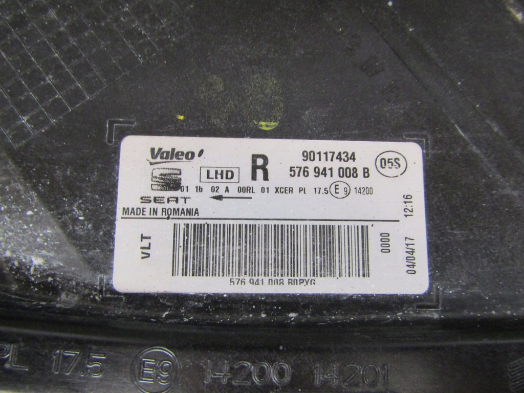 Frontscheinwerfer Seat Ateca 576941008B LED Rechts Scheinwerfer Headlight