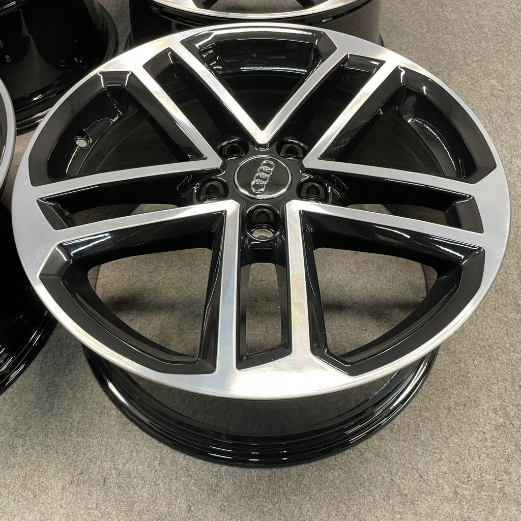 4x Alufelge 18 Zoll 8.0" 5x112 46ET Glanz Graphit 8V0601025DG Audi A3 Mg FEL3811151301tt