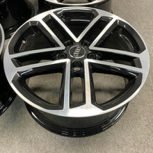 Laden Sie das Bild in den Galerie-Viewer, 4x Alufelge 18 Zoll 8.0" 5x112 46ET Glanz Graphit 8V0601025DG Audi A3 Mg FEL3811151301tt