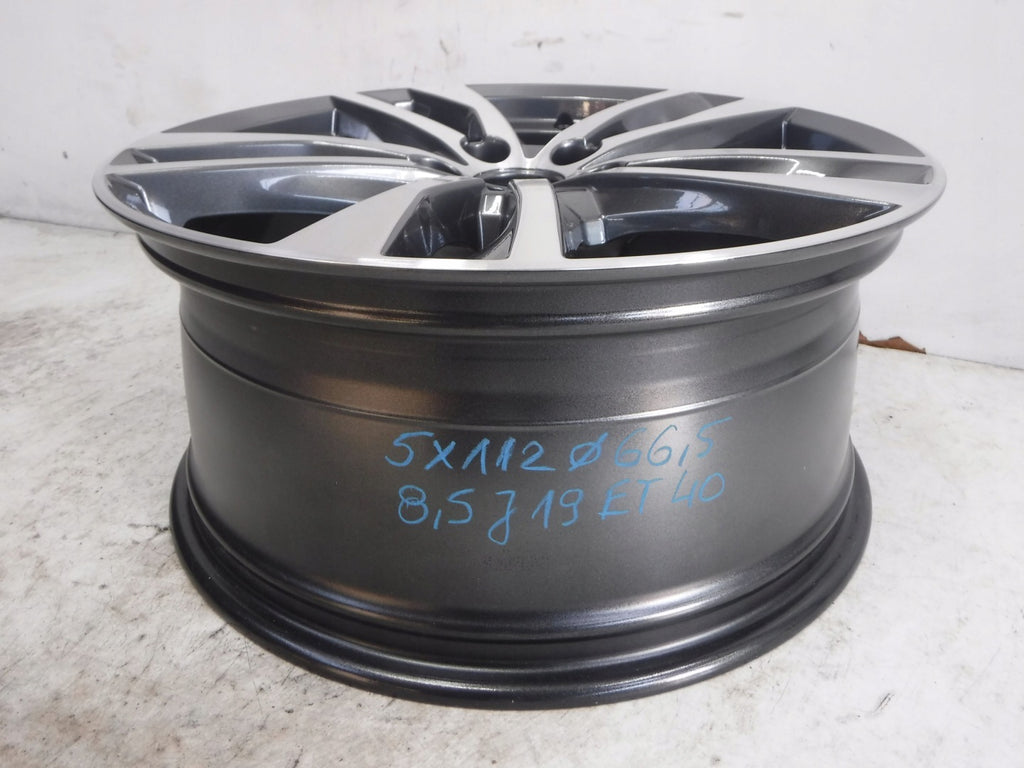 1x Alufelge 19 Zoll 8.5" 5x112 40ET Glanz Graphit 4K0601025H Audi A6 Mg FEL7089382472qi