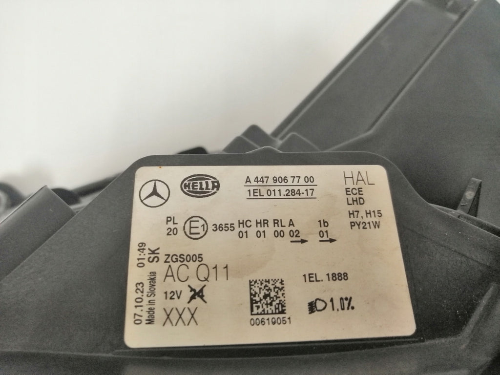 Frontscheinwerfer Mercedes-Benz Vito A4479067700 Links Scheinwerfer Headlight SCH2271509256ir