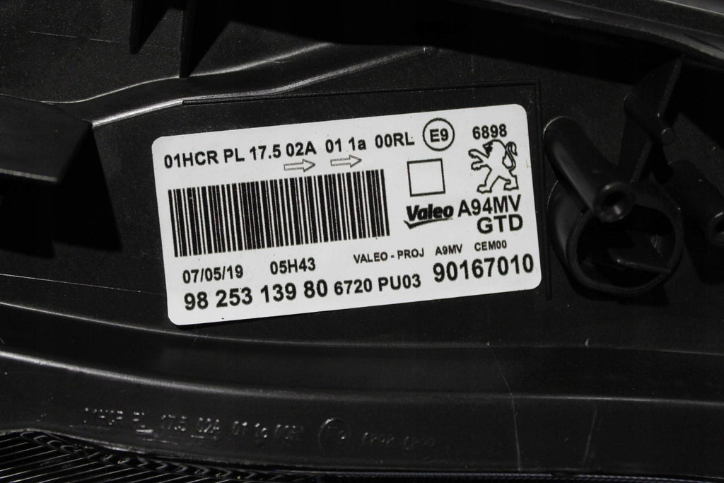 Frontscheinwerfer Peugeot 2008 I 9825313980 Links Scheinwerfer Headlight SCH3495977534lb