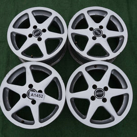 4x Alufelge 15 Zoll 7.0