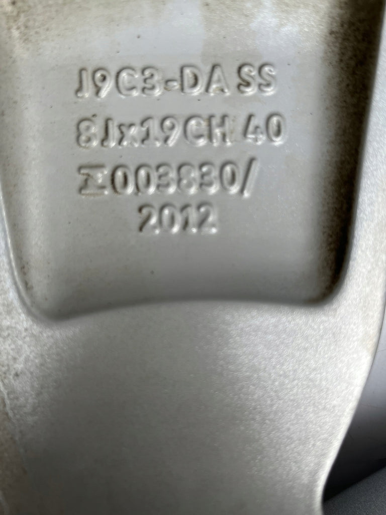 1x Alufelge 19 Zoll 8.0" 5x108 40ET Glanz Silber J9C3-DASS Jaguar E-Pace E Pace
