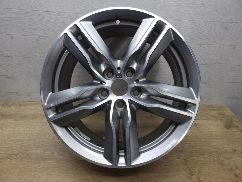 1x Alufelge 18 Zoll 7.5" 5x112 51ET Glanz Silber 7850456 BMW F48 Rim Wheel