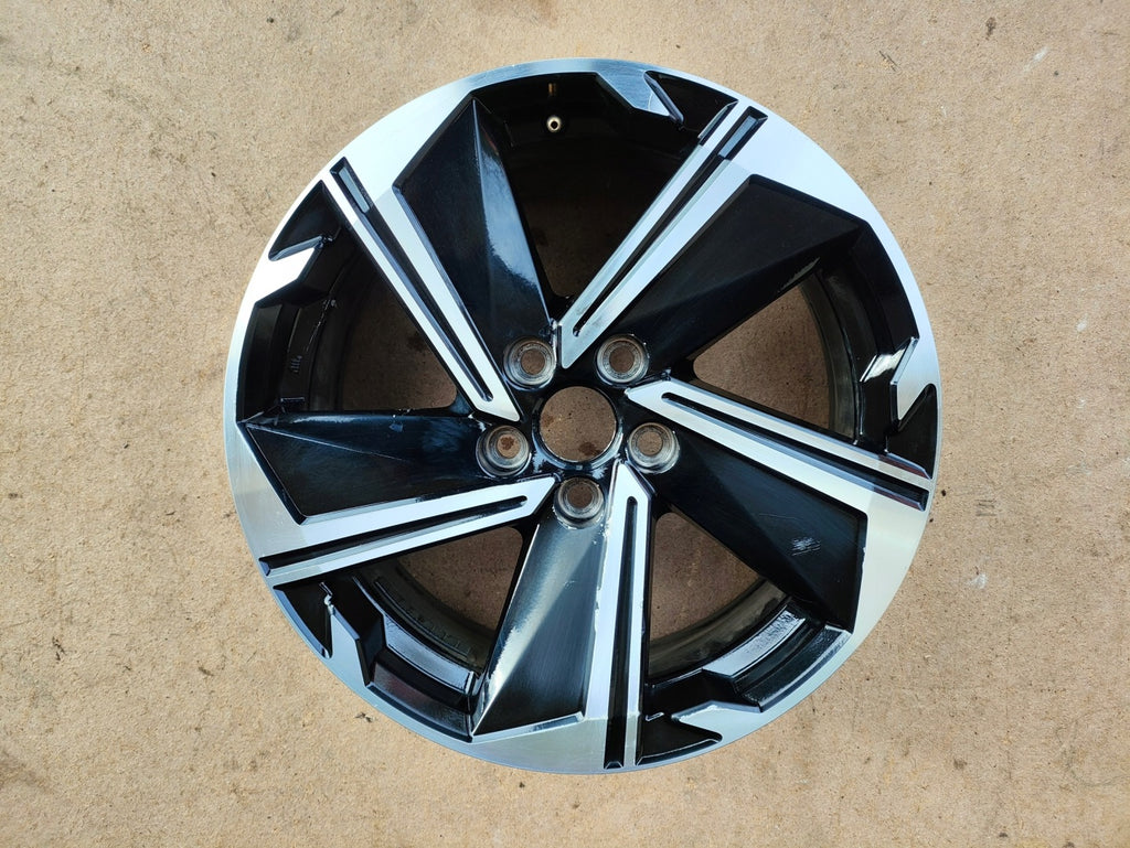 1x Alufelge 18 Zoll 7.0" 5x114.3 38ET Glanz Schwarz Mitsubishi I Rim Wheel FEL1721221094xo