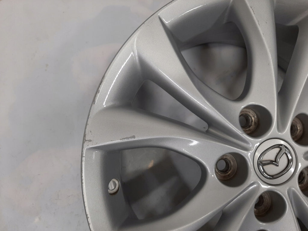 1x Alufelge 17 Zoll 7.0" 5x114.3 52 5ET Glanz Silber 9965467070 Mazda 3 5