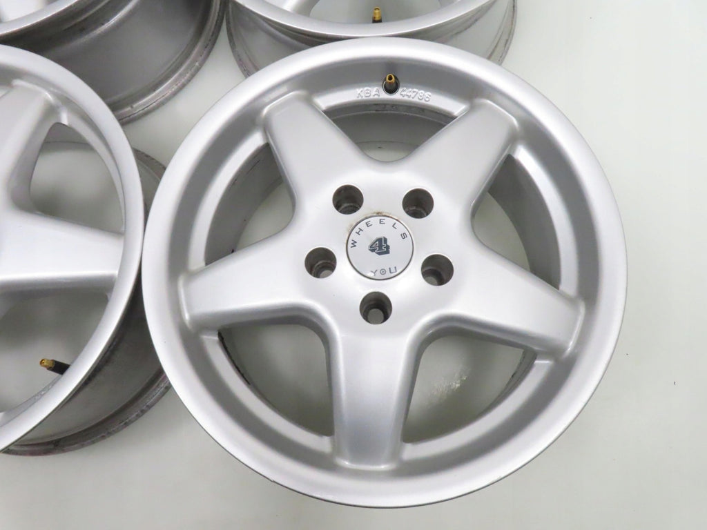 4x Alufelge 16 Zoll 7.5" 5x112 35ET Silber KBA44786 Audi I Rim Wheel FEL1423375521wm