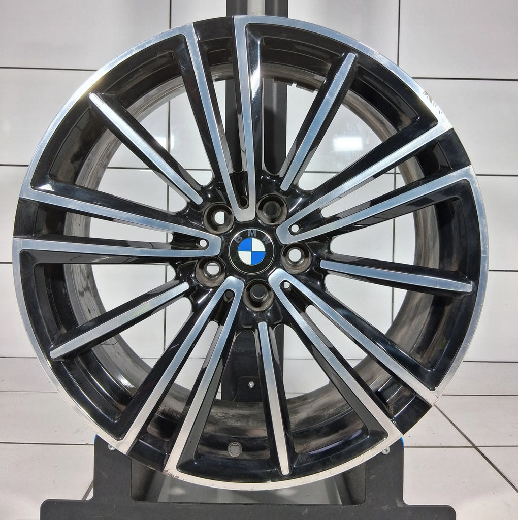 1x Alufelge 20 Zoll 7.5" 5x112 40ET Glanz Silber 6880105 BMW Rim Wheel FEL9427647688uj