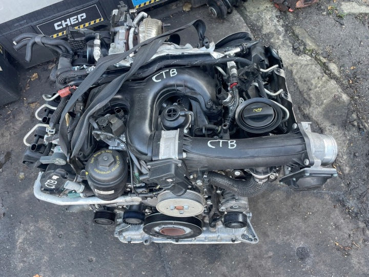 Motor Audi Porsche A5 A4 Macan 95b CTBA 3.0 TDI 258PS 190kW Diesel Unkomplett MOT2569961141tq