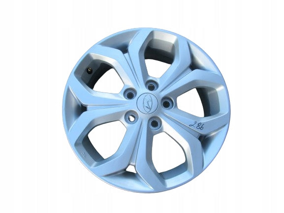 1x Alufelge 17 Zoll 6.5" 5x114.3 54ET Glanz Silber 529101K200 Hyundai Ix20 FEL8890974811us