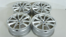 Laden Sie das Bild in den Galerie-Viewer, 4x Alufelge 17 Zoll 7.5" 5x112 27ET Glanz Silber 6868217 BMW G30 Rim Wheel FEL4419294736ae