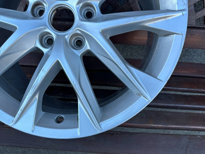 1x Alufelge 18 Zoll 7.5" 5x112 51ET Glanz Silber 5F0601025AA Cupra Leon FEL7880186554xa