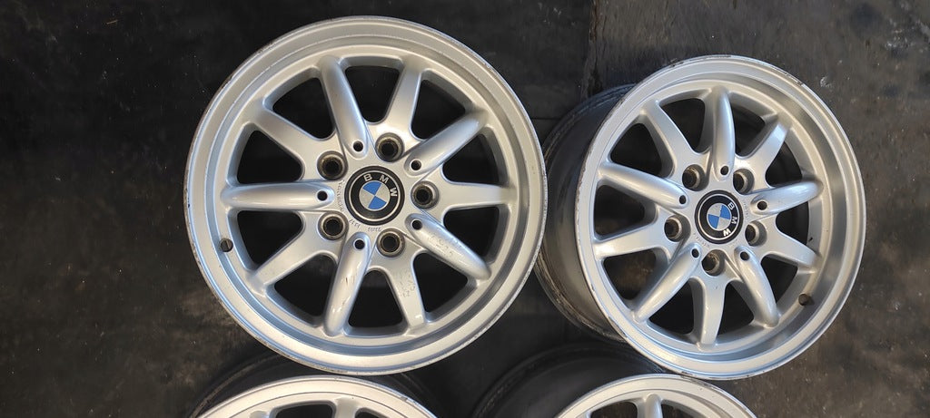 4x Alufelge 15 Zoll 7.0" 5x120 47ET Glanz Silber 1182608-2 Bmw Rim Wheel FEL1295795891go