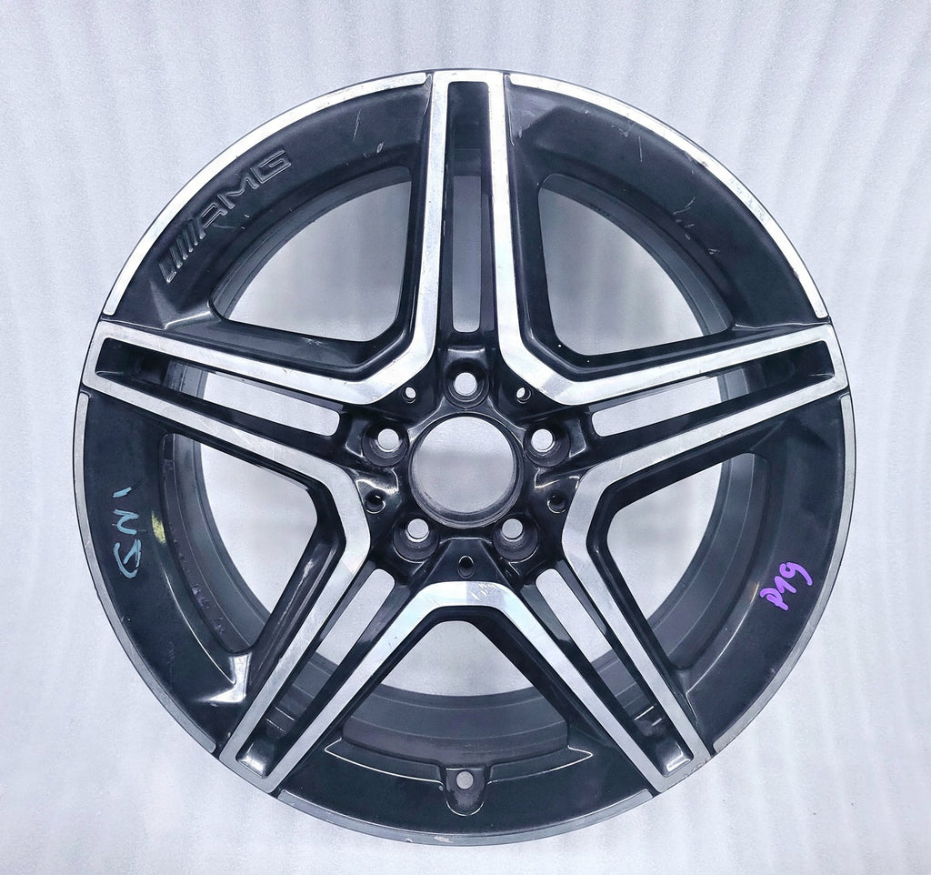 1x Alufelge 18 Zoll 7.5" 5x112 49ET A1774011500 Mercedes-Benz Cla C118 Rim Wheel