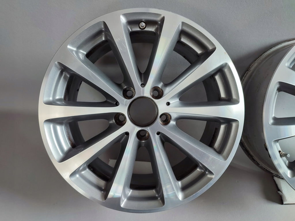 4x Alufelge 17 Zoll 7.5" 5x112 40ET Glanz Silber A2134011300 Mercedes-Benz W213 FEL6735198426yw
