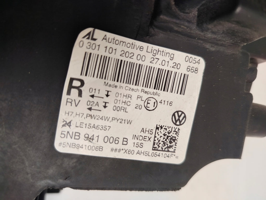 Frontscheinwerfer VW Tiguan 5NB941006B Rechts Scheinwerfer Headlight