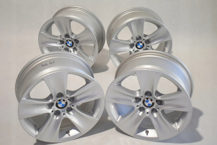 4x Alufelge 17 Zoll 8.0" 5x120 30ET Glanz Silber 6790172 BMW 5 F11 F06 F10 F12 FEL1954614479of