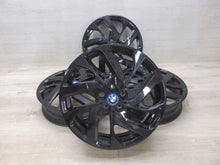 Laden Sie das Bild in den Galerie-Viewer, 4x Alufelge 19 Zoll 5.0" 5x112 28ET Glanz Schwarz 6887937 BMW I3 Rim Wheel FEL9703210484nu