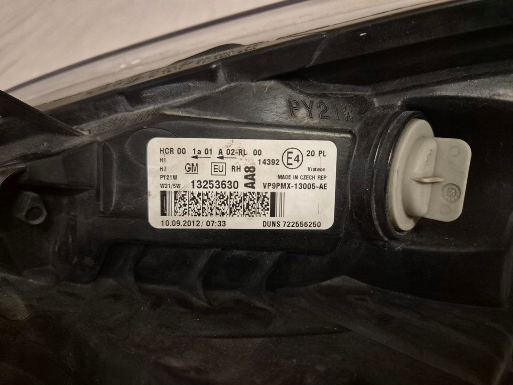 Frontscheinwerfer Opel Meriva B 13253630 Rechts Scheinwerfer Headlight SCH8078347665tm
