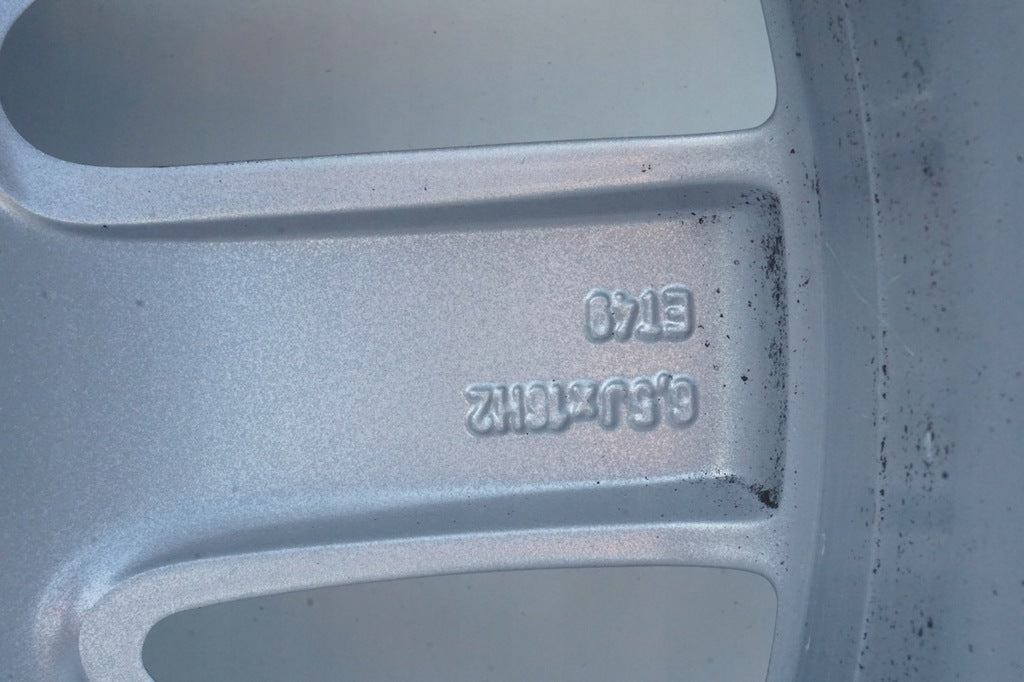 4x Alufelge 16 Zoll 6.5" 5x112 49ET Matt Silber A2464010500 Mercedes-Benz W246 FEL2895627772oh