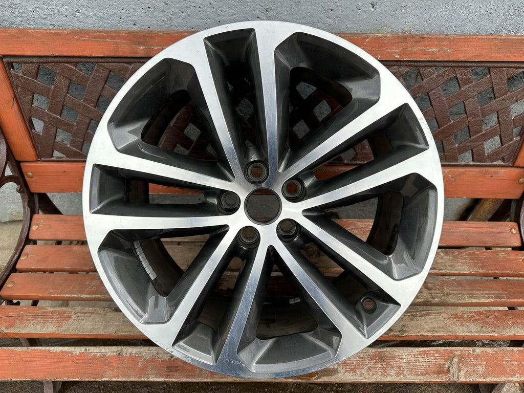 1x Alufelge 19 Zoll 8.5" 5x108 45ET Glanz Graphit HK8M-1007-EA Jaguar F-Pace Mg