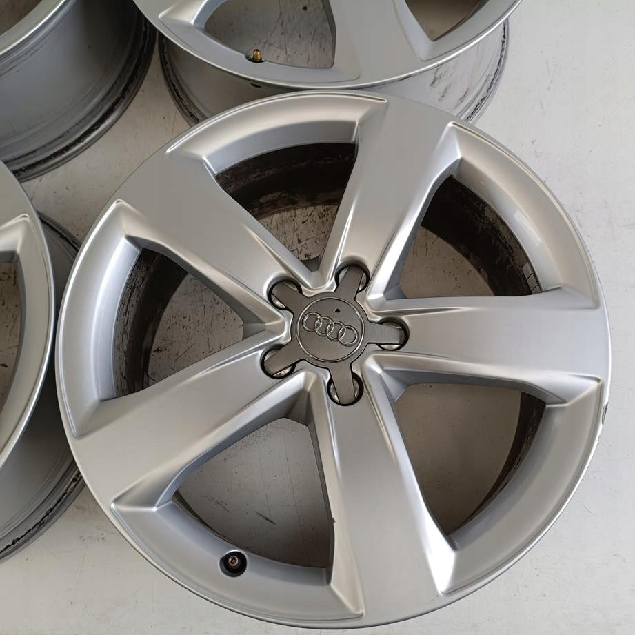 4x Alufelge 18 Zoll 7.5" 5x112 37ET Glanz Silber 4G0601025M Audi A6 C7 Rim Wheel FEL5671519268di