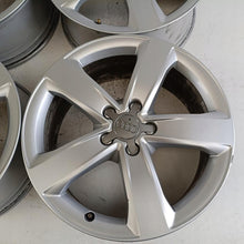 Laden Sie das Bild in den Galerie-Viewer, 4x Alufelge 18 Zoll 7.5" 5x112 37ET Glanz Silber 4G0601025M Audi A6 C7 Rim Wheel FEL5671519268di