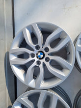 Laden Sie das Bild in den Galerie-Viewer, 4x Alufelge 17 Zoll 7.5" 5x120 32ET Glanz Silber 6787576 BMW F25 Rim Wheel FEL2589935839hg