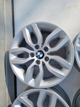 Load image into Gallery viewer, 4x Alufelge 17 Zoll 7.5" 5x120 32ET Glanz Silber 6787576 BMW F25 Rim Wheel FEL2589935839hg