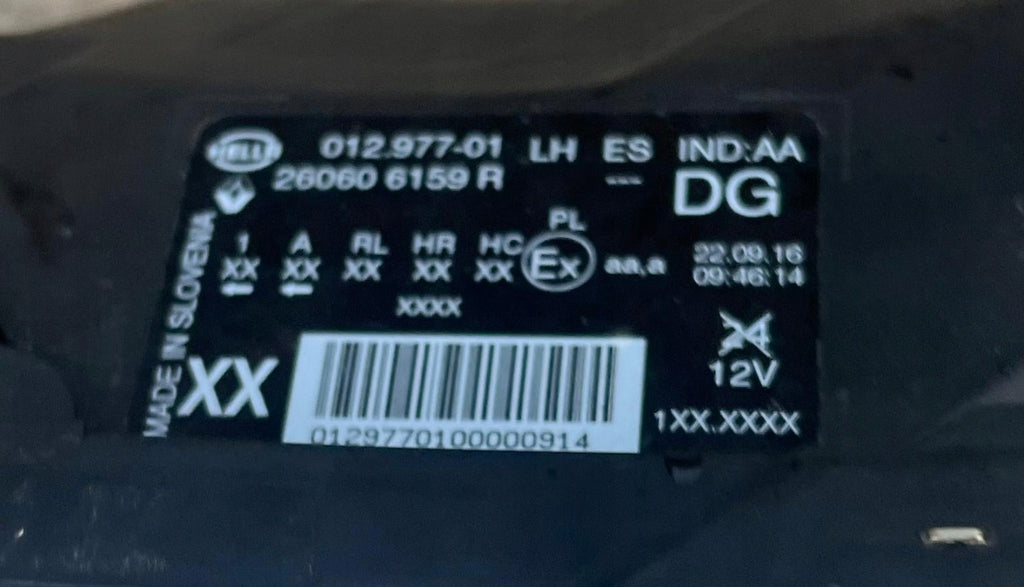 Frontscheinwerfer Renault Captur 260606159 LED Links Scheinwerfer Headlight SCH4283329001dp