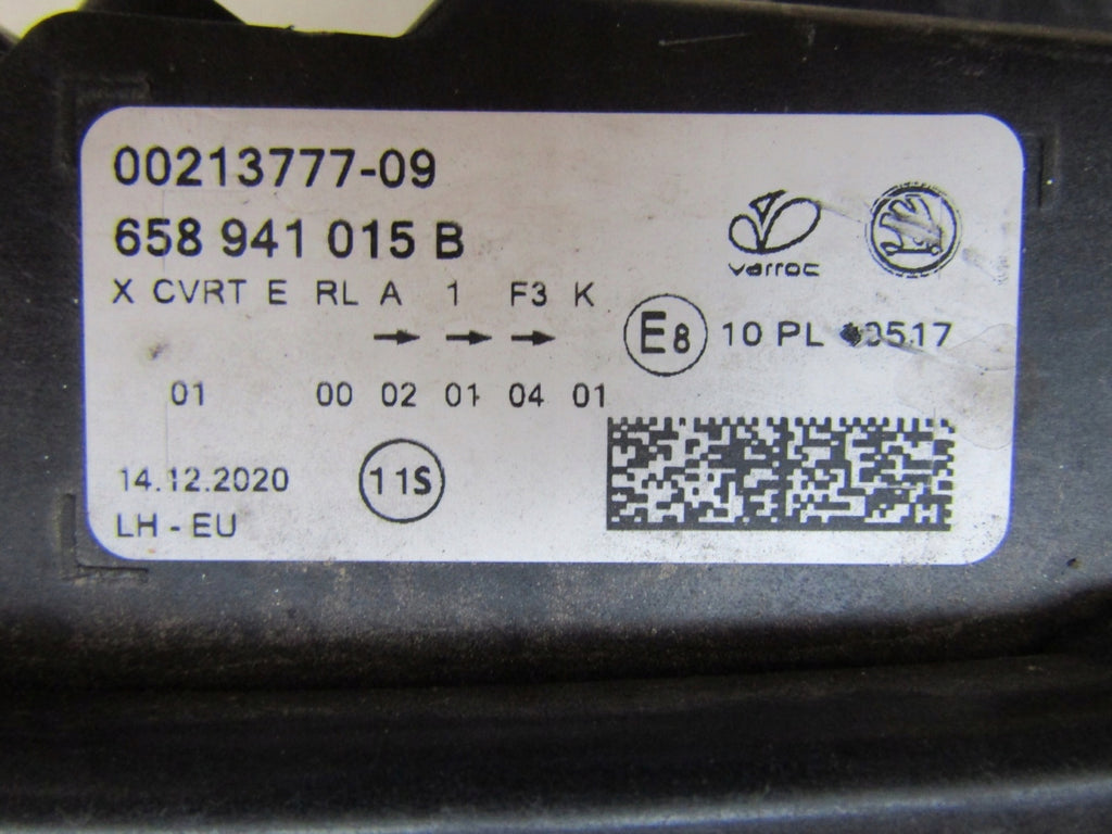 Frontscheinwerfer Skoda Kamiq 658941015 LED Links Scheinwerfer Headlight SCH9442510776vi