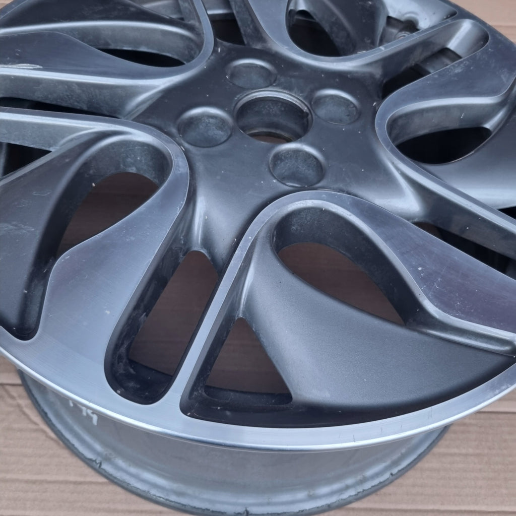 1x Alufelge 17 Zoll 7.0" 4x100 44ET Glanz Graphit 403000803R Mg Captur Clio FEL5122850777mg