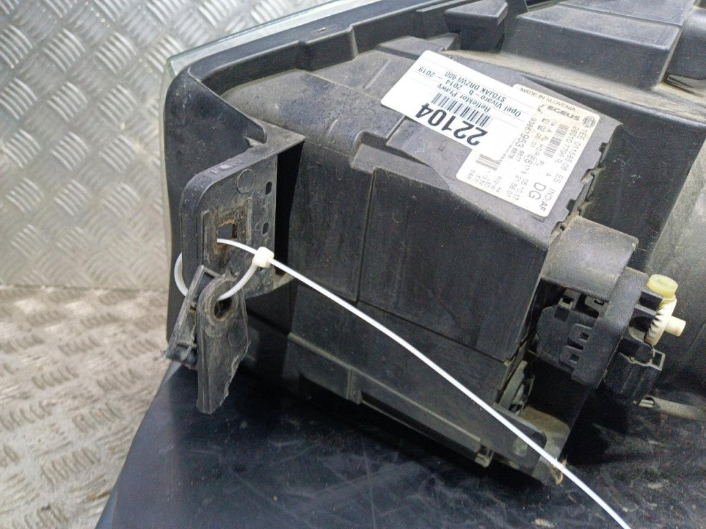 Frontscheinwerfer Opel 260107798R Rechts Scheinwerfer Headlight