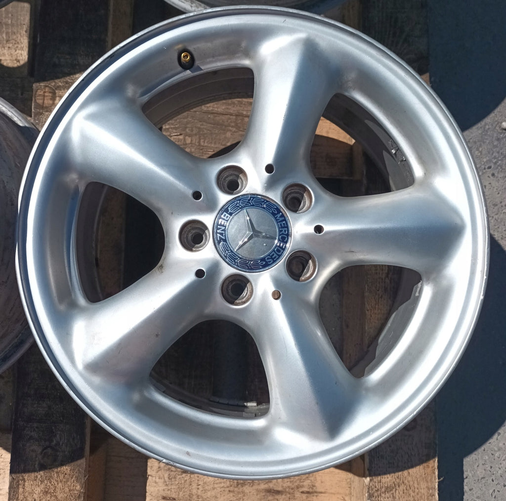 1x Alufelge 16 Zoll 8.0" 5x112 30ET Glanz A1704010802 Mercedes-Benz Slk FEL3682474268xb