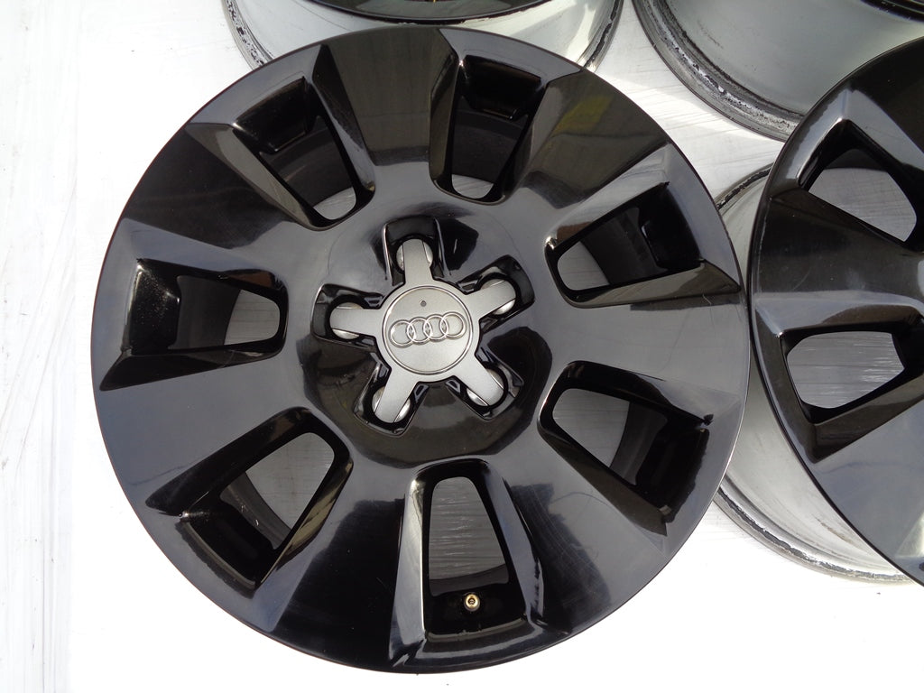 4x Alufelge 16 Zoll 7.5" 5x112 37ET Glanz Schwarz 4G0601025 Audi A6 Rim Wheel FEL4543006193vx