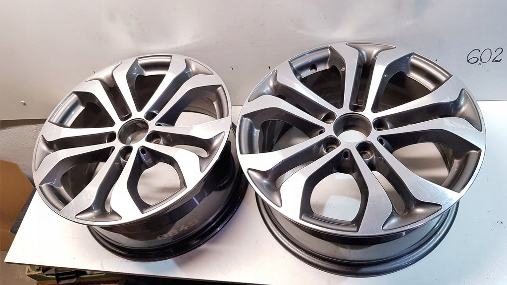 1x Alufelge 17 Zoll 7.5" 5x112 36ET A2534010600 Mercedes-Benz Glc X253 Rim Wheel